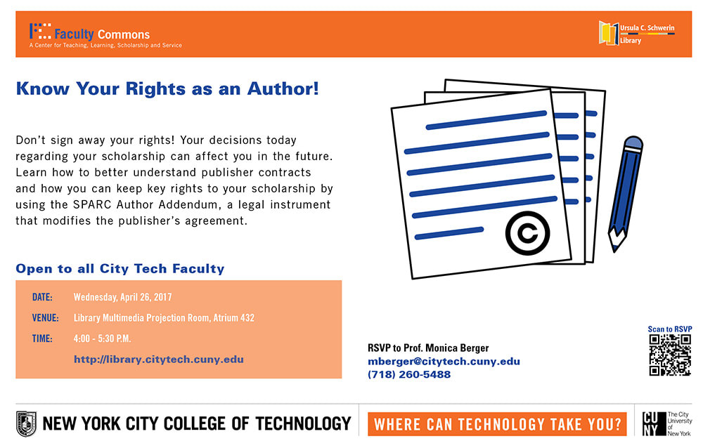 Know Your Rights as an Author! 1